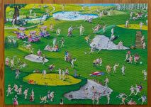 Puzzle HEYE 1500 Blachon Golfer's Paradise