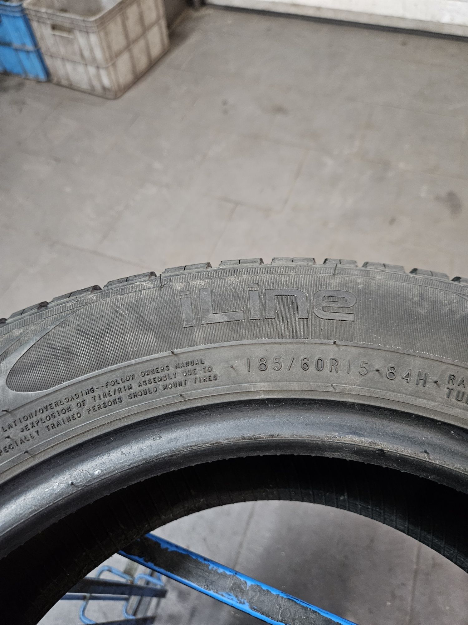 4szt lato 185/60-15 Nokian ~7mm