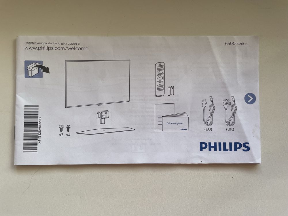 Телевізор Philips 32PFT6500/12