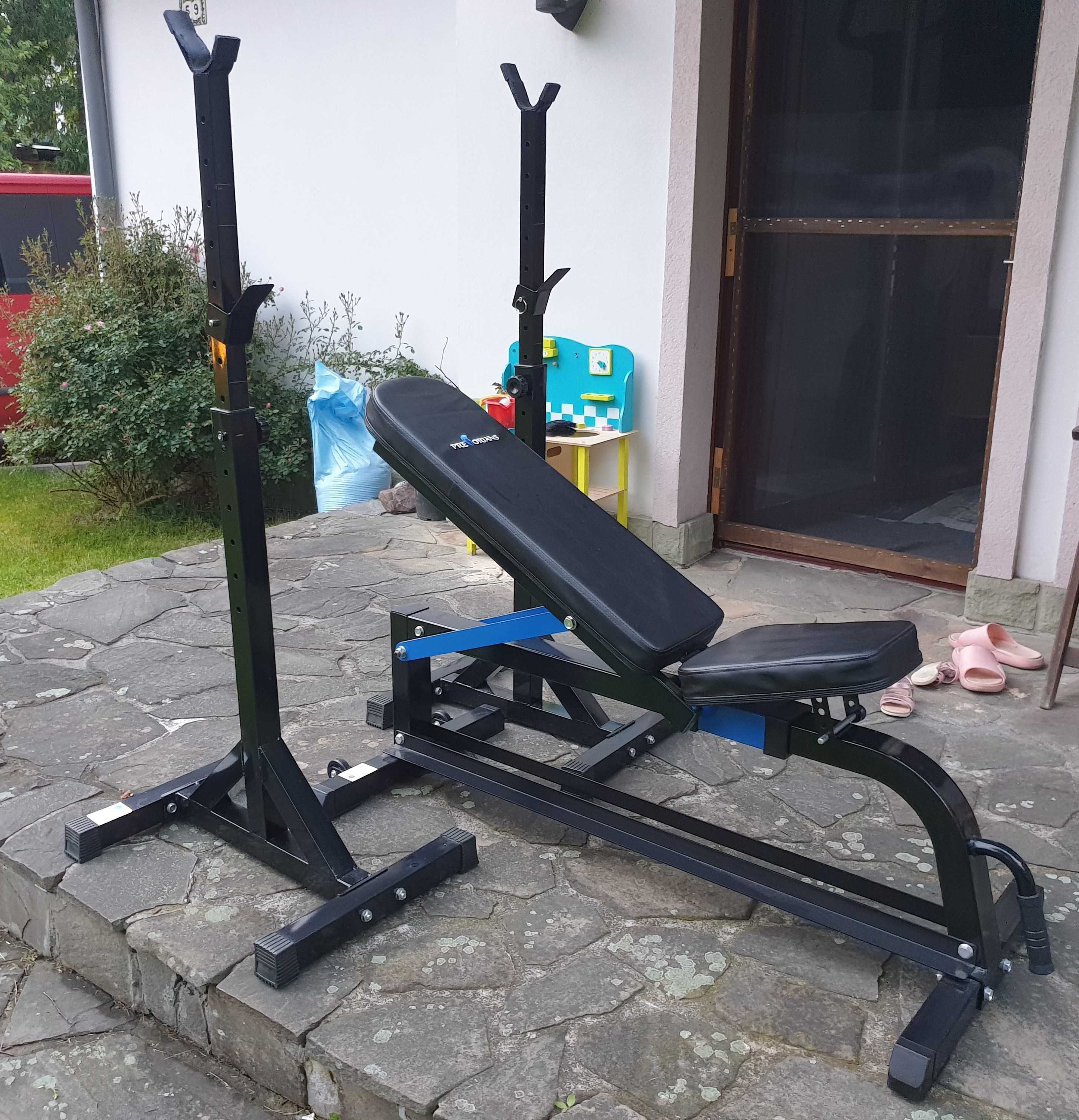 Ławeczka na Klatę + Stojaki Regulowane
