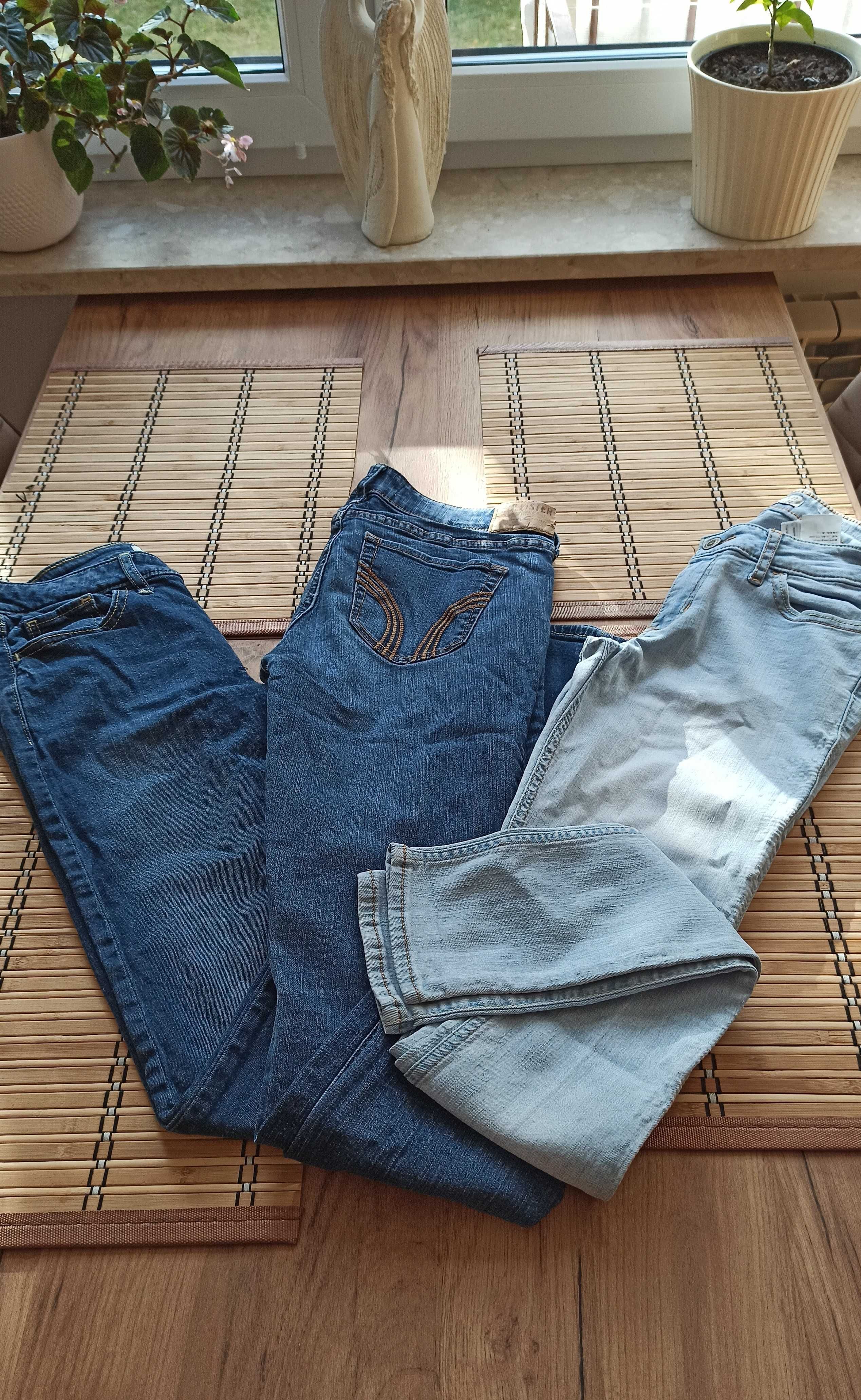 Spodnie Hollister  jeans W27 za 3 pary