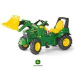 Rolly Toys John Deere Traktor na pedały Biegi Pompowane Koła 3-8 lat