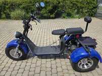 Skuter trójkołowy Elektryczny BILI COCO  2000W 20Ah+12AH Z HOMOLOGACJĄ