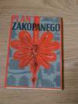 Stary plan Zakopanego 1972 rok