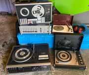 Klein Hummel Grundig Telefunken Philips gramofon magnetofon szpulowy