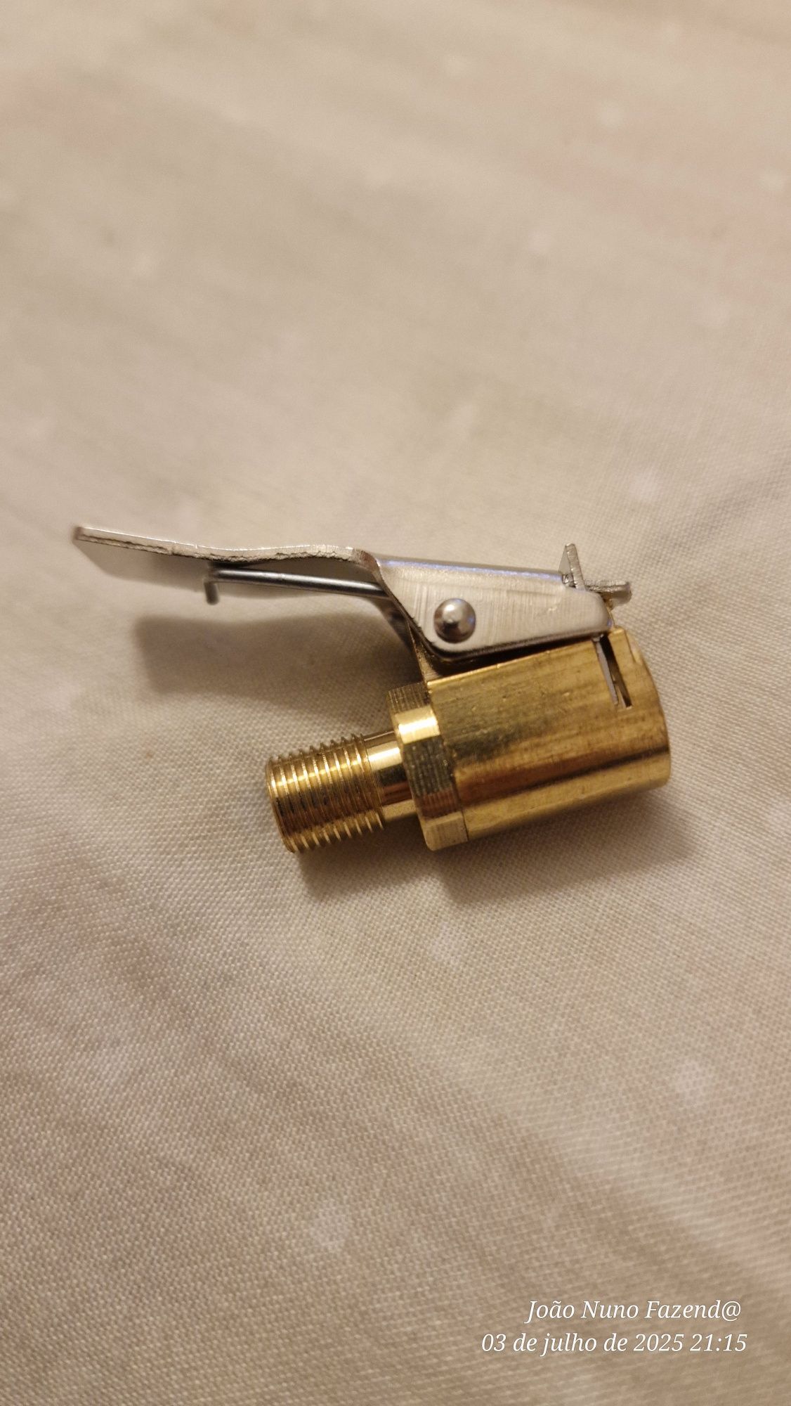 Adaptador válvula pneu