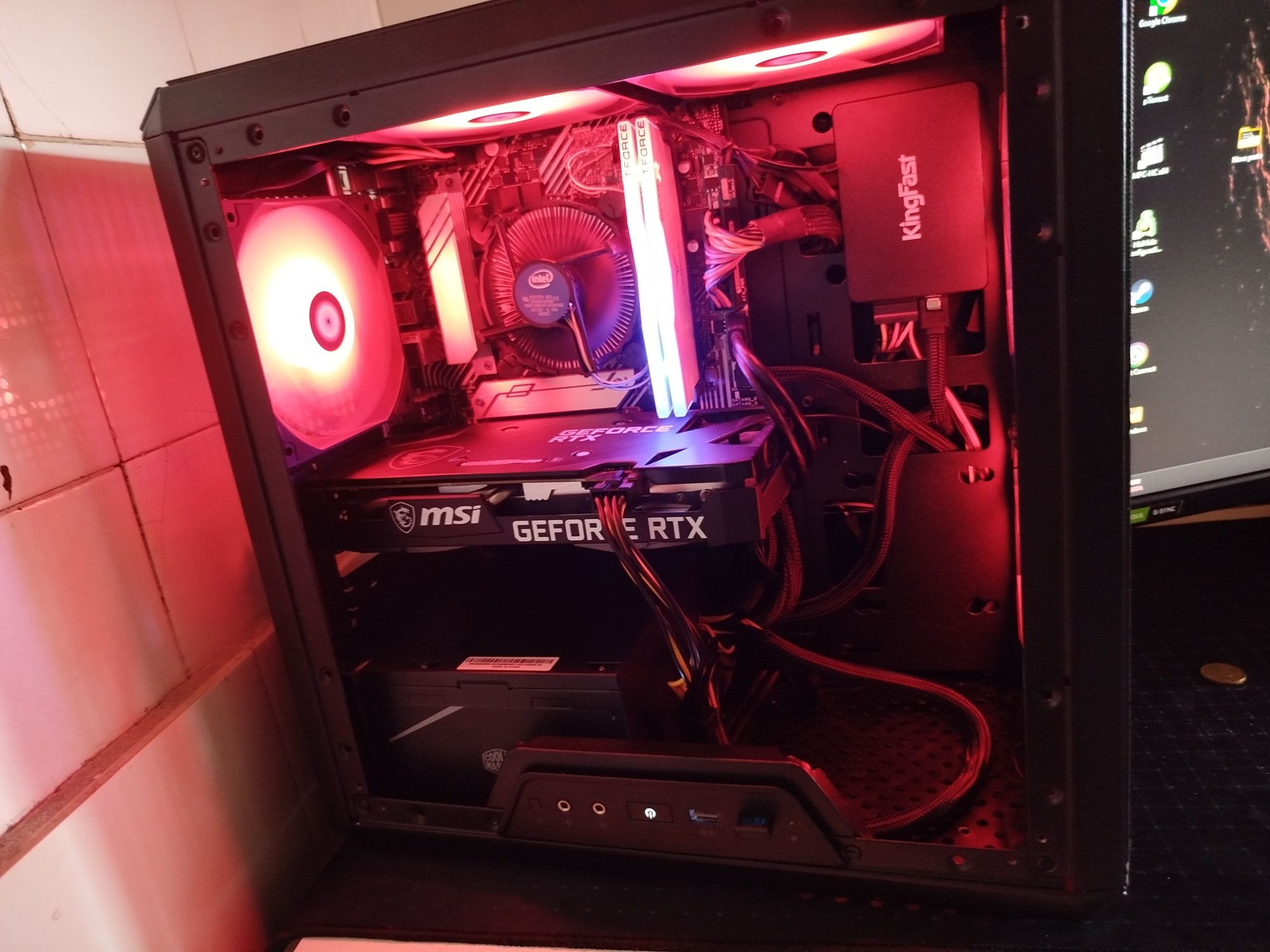 PC gamer RTX 8gb