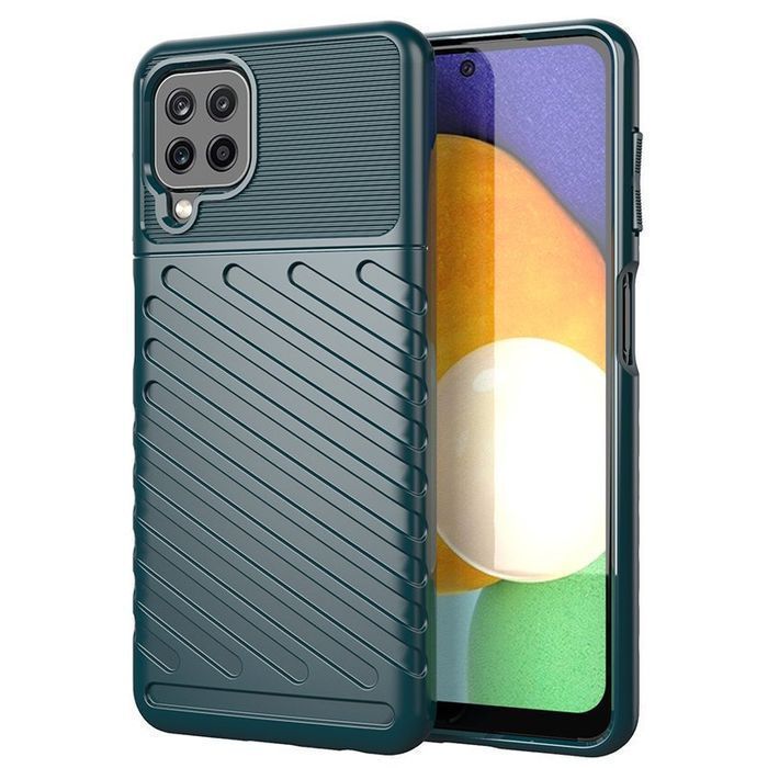 Etui Pancerne Thunder Case do Samsung Galaxy A22 4G - Zielony