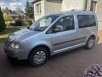 Vw caddy 1.9tdi 75km LIFE 2010r hak klimatyzacja