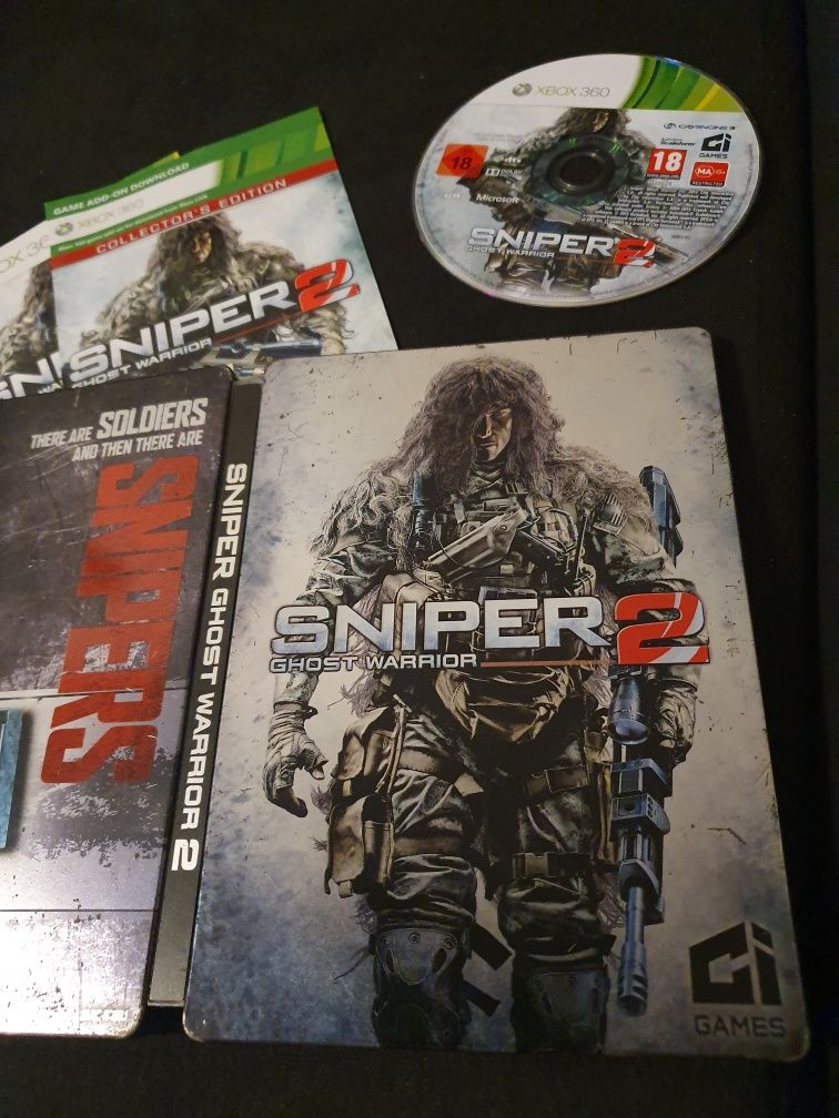 Gra gry xbox 360 one Sniper 2 Ghost Warrior Steelbook Limited edition