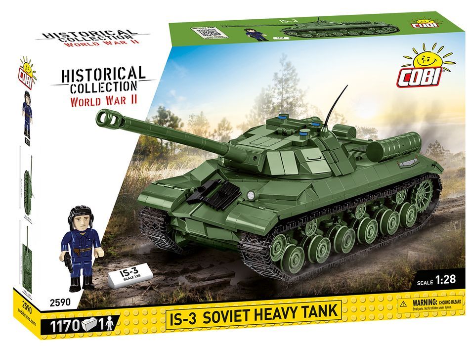 Klocki Cobi 2590 Czołg Is-3 Soviet Heavy Tank Hc Ww2 1170 El.