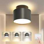 BOYIR Zestaw 4x Spot LED, Czarny, Regulacja Barwy(halogeny, oprawki)