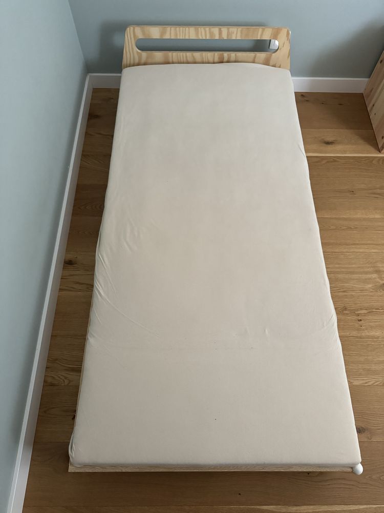 Łóżko pojedyńcze dla dziecka 170x80, Kiki 2 + materac IKEA VIMSIG