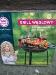 Nowy Grill weglowy + brykiet 2.5kgMg Home ruszt 26,5 cm