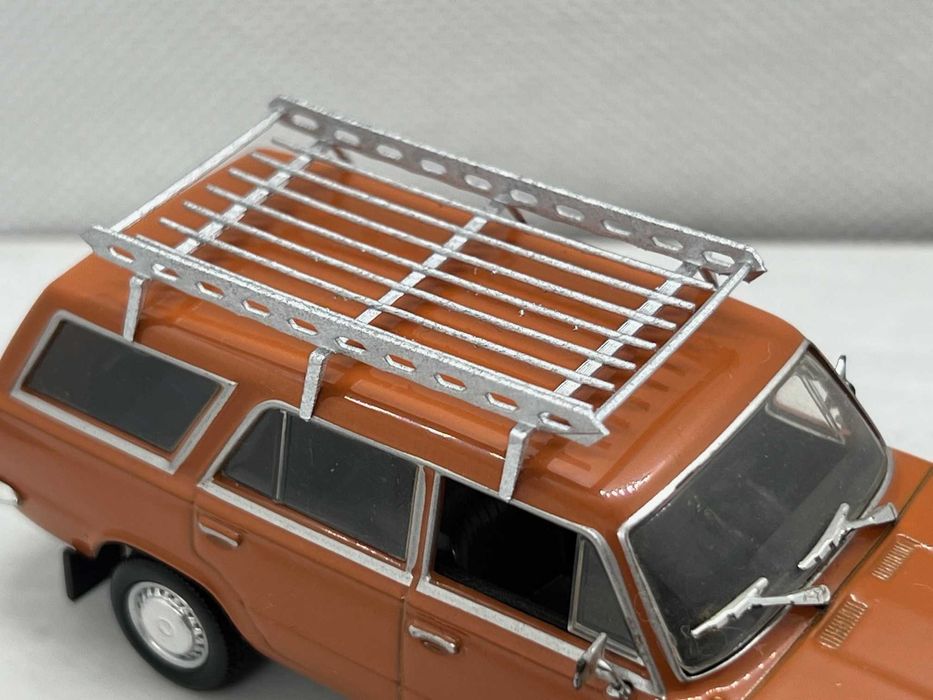 Bagażnik dachowy do Fiata 125p Kombi - skala 1:43 (AKC43)