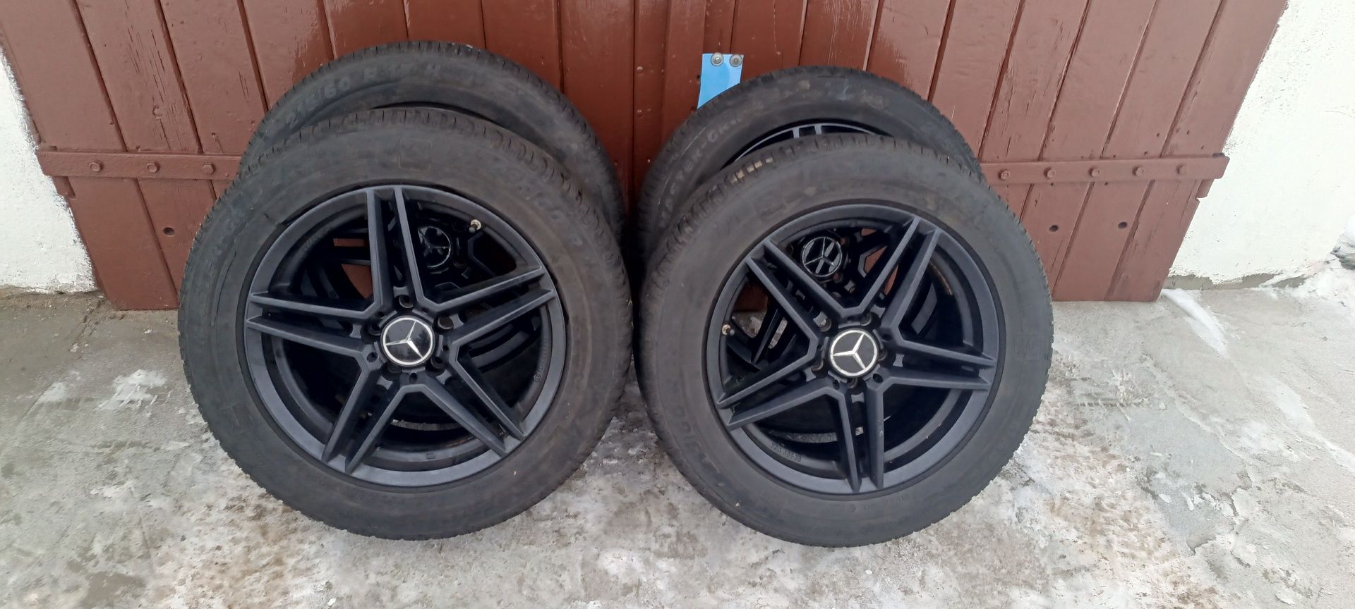 Alufelgi Mercedes C E klasa 17" 5x 112 ET48,5 Czujniki ciśnienia