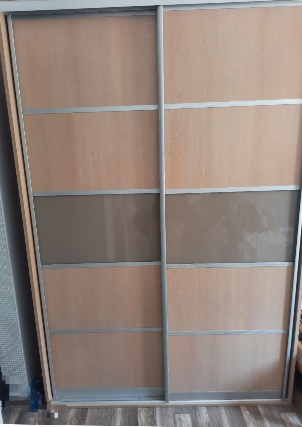 Szafa przesuwna 140x50 garderoba