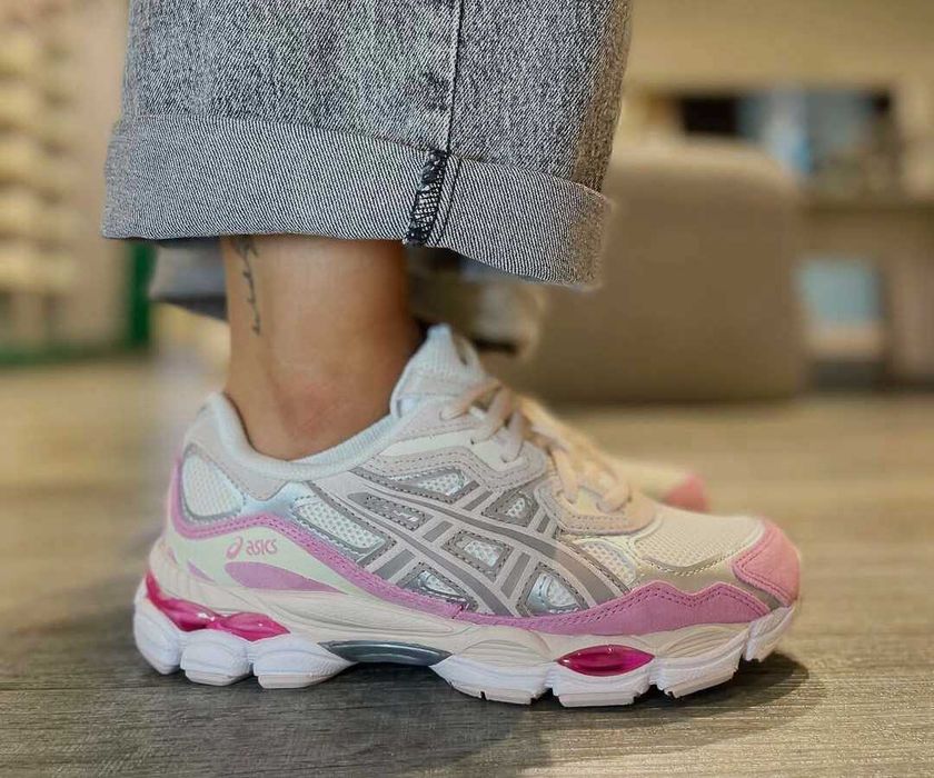 Кроссовки Женские Asics Gel-NYC 1090  Beige Pink/Кросівки Жіночі Асікc