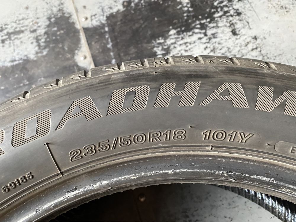 Літня резина шини (пара) 235/50R18 FIRESTONE 22рік