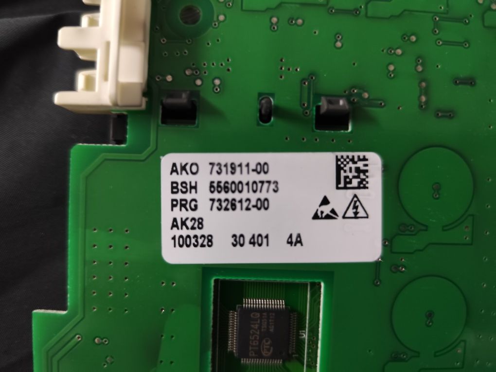 Placa máquina bosh