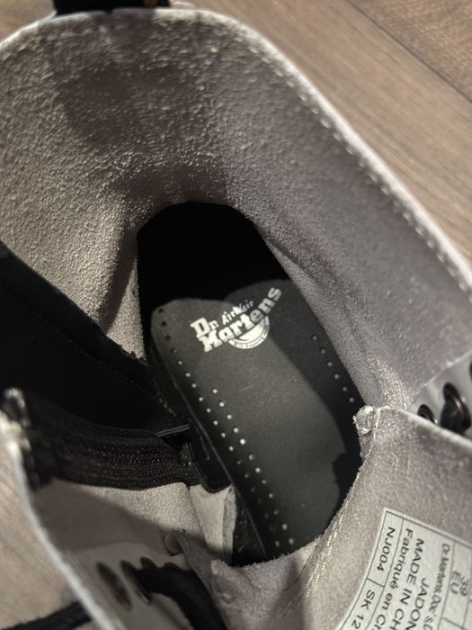Dr. martens Jadon белые платформа ботинки толстая подошва мартинсы