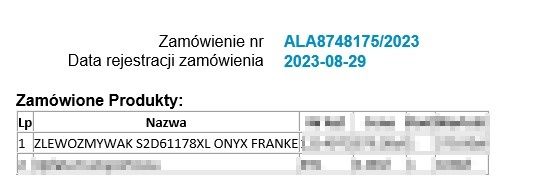 Zlewozmywak Franke