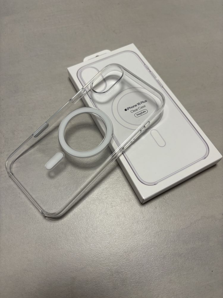 ORYGINAŁ Apple Przezroczyste etui z MagSafe do iPhone’a 16 Plus
