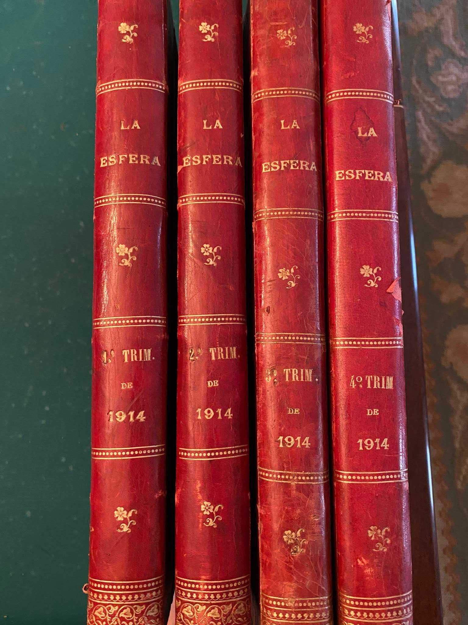 Livros "La Esfera, Ilustracion Mundial 1914"