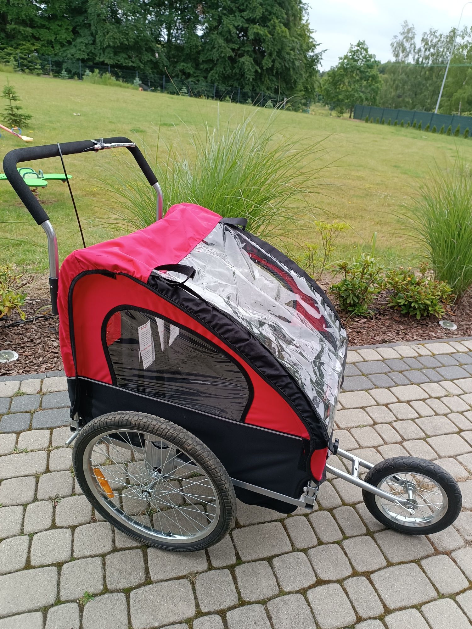 Przyczepka rowerowa idealny stan