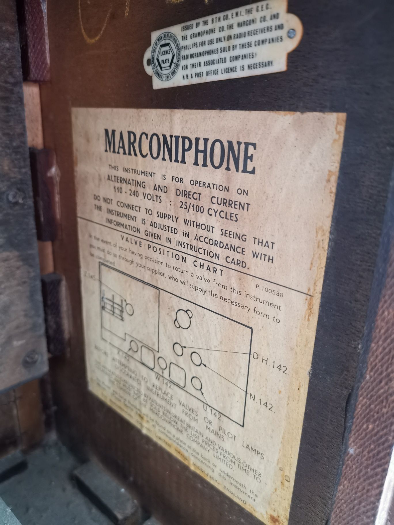 Telefonia antiga Marconiphone