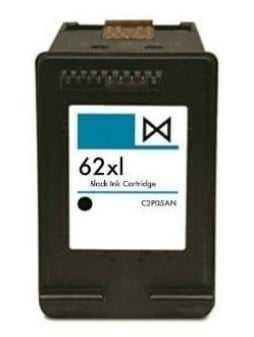 Tinteiro Compatível HP 62XL Preto Portes Grátis