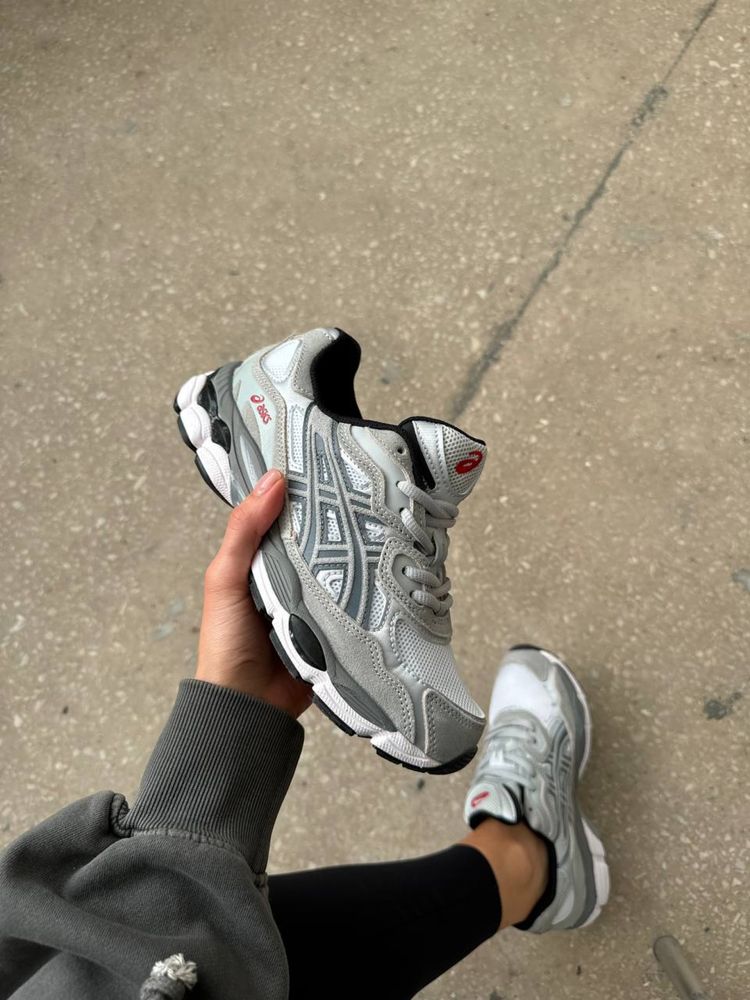Кросівки унісекс 36-45 Asics Gel NYC 'White Steel Grey', асікси, асикс
