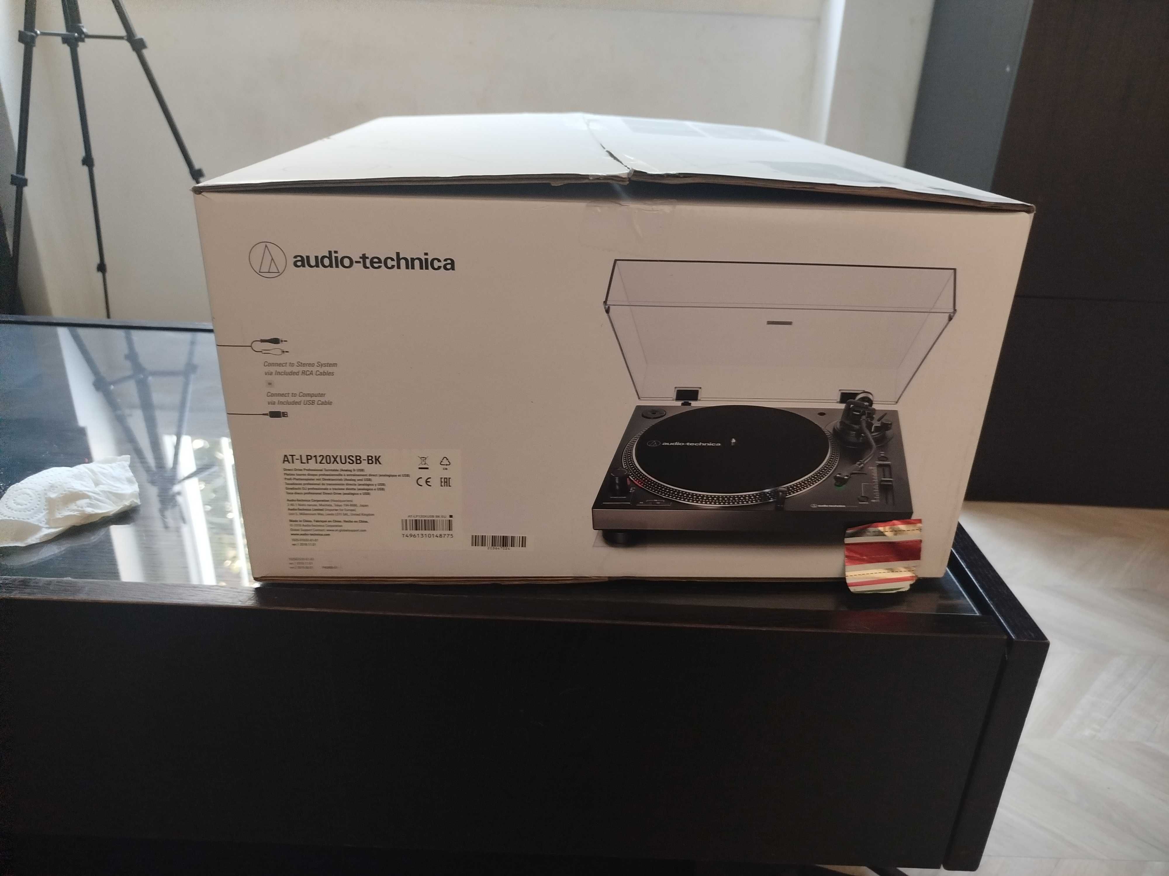 gira discos - turntable  novo!   Audio-Technica