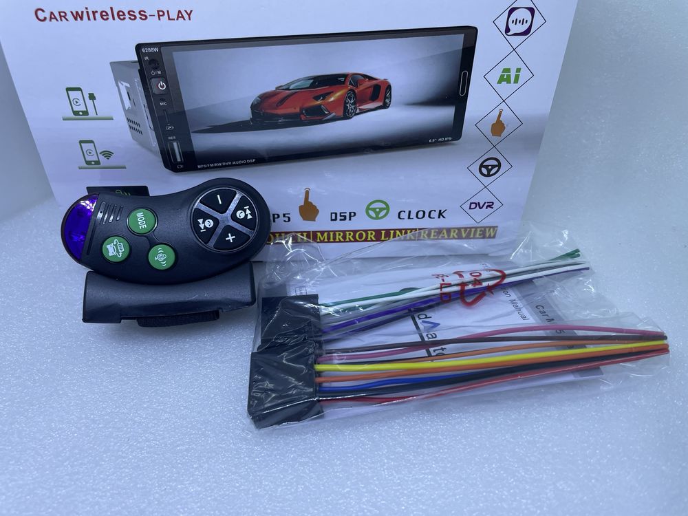 Автомагнітола Pioneer 6288-W  екраном 6.9 1DIN Windows магнітола