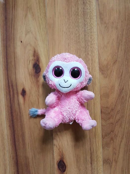 Różowa małpka Sherbet Ty Beanie Boo pluszak maskotka pluszowa