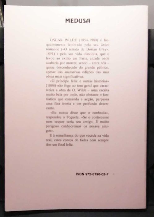 O Príncipe Feliz e Outras Histórias, de Oscar Wilde