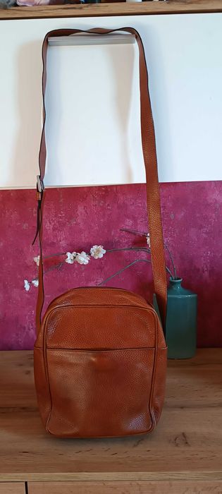 Чоловіча шкіряна сумка Італія оригінал