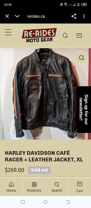 Куртка шкіряна Harley Davidson