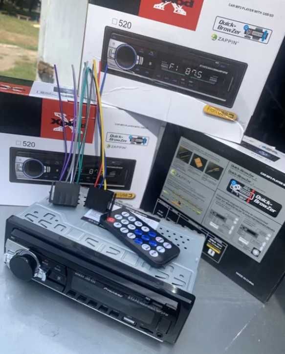 Автомагнитола магнитола с блютуз AUX SD 2хUSB Bluetooth магнітола