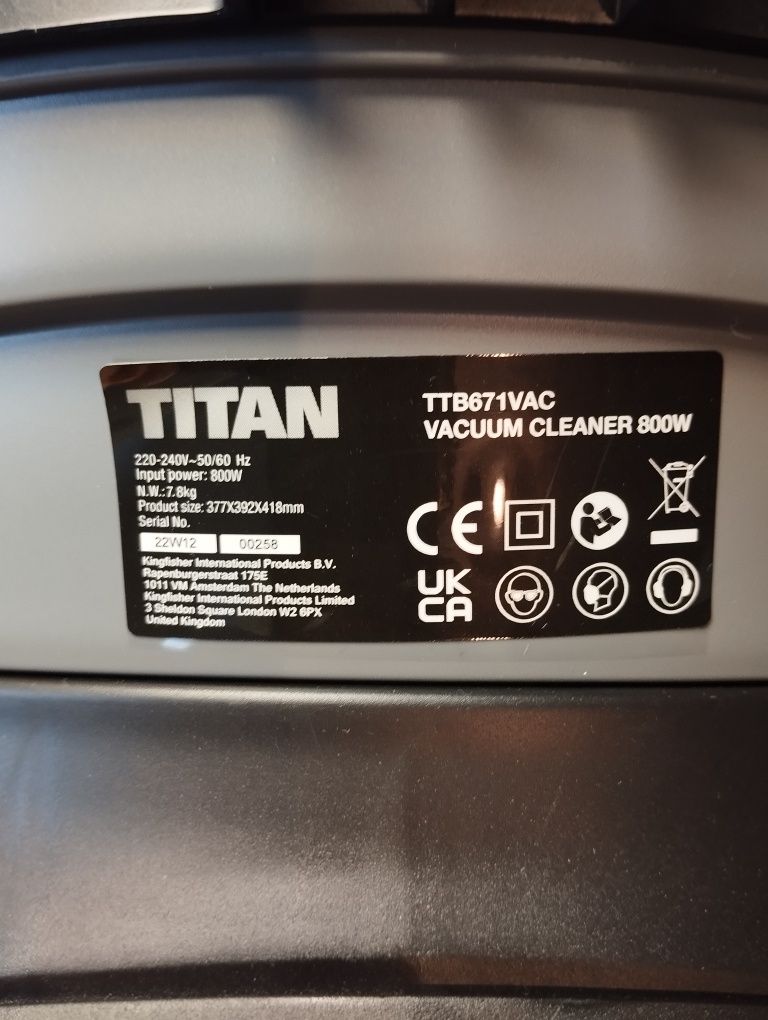 Odkurzacz titan 15l