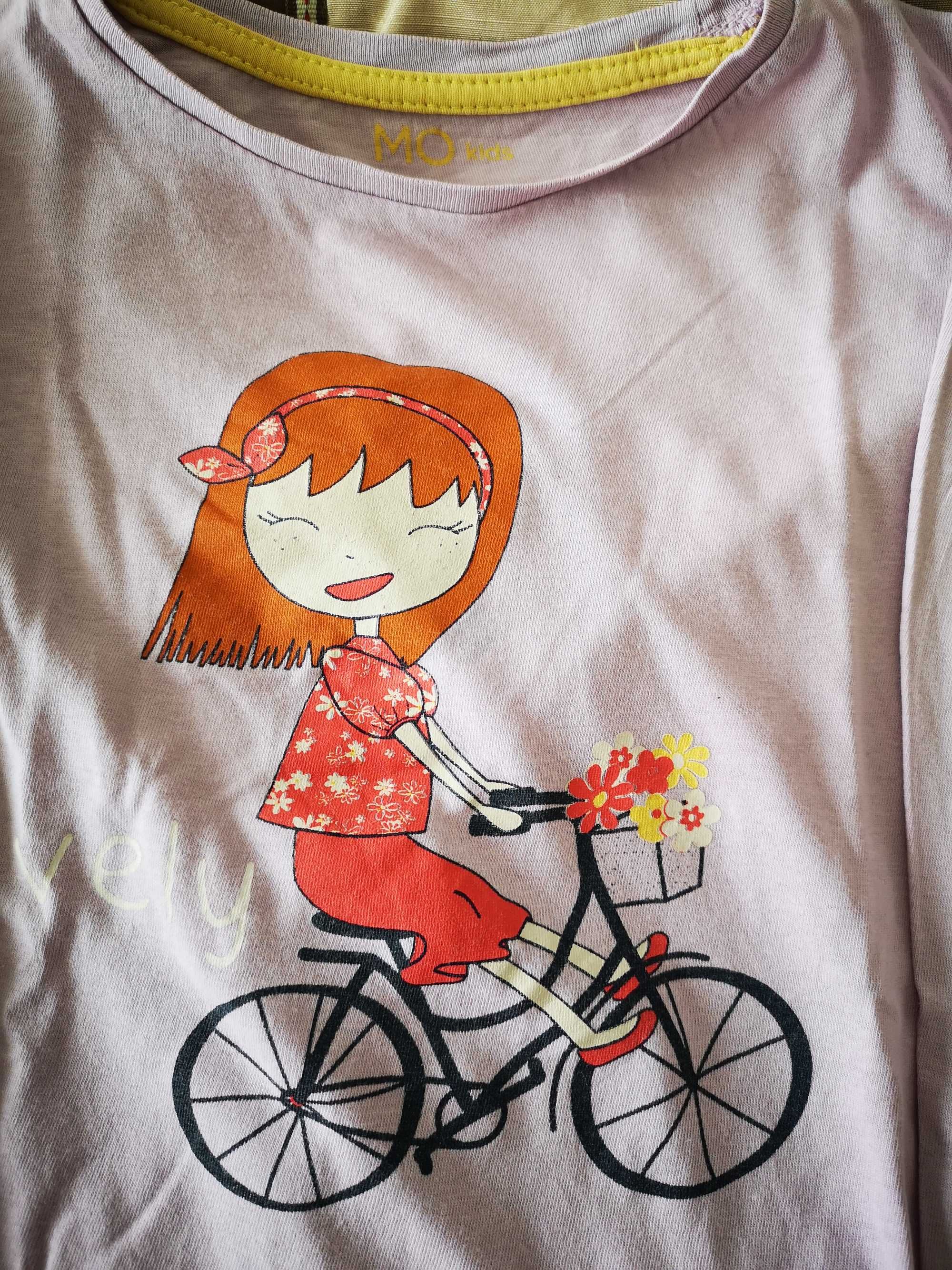 T-shirts manga comprida - menina - 9/10 anos - várias