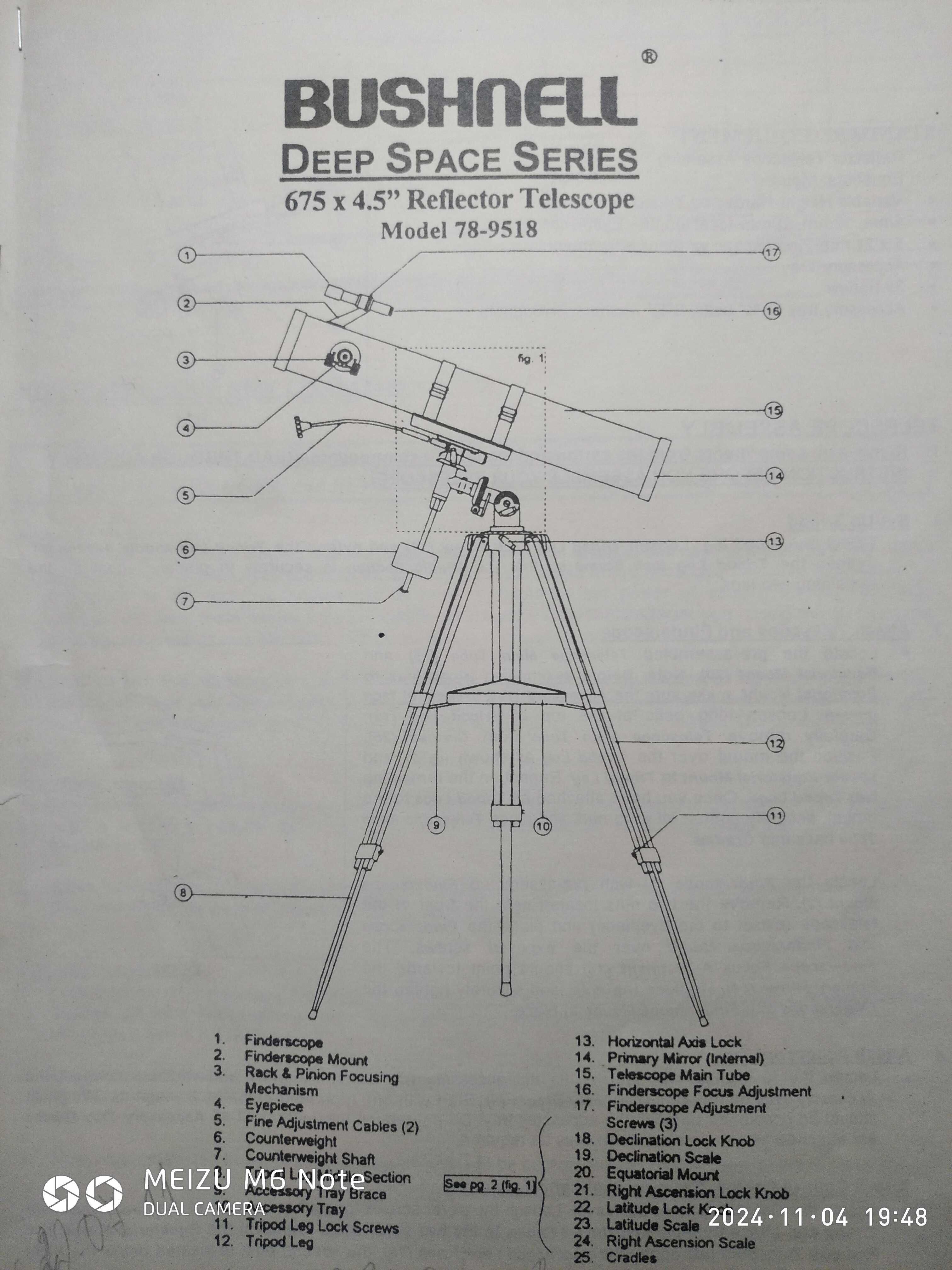 Телескоп BUHNELL модель 78-9518