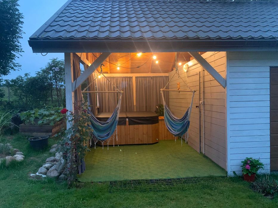 Jacuzzi 5osób balia basen bania goraca beczka całoroczne ogrodowe