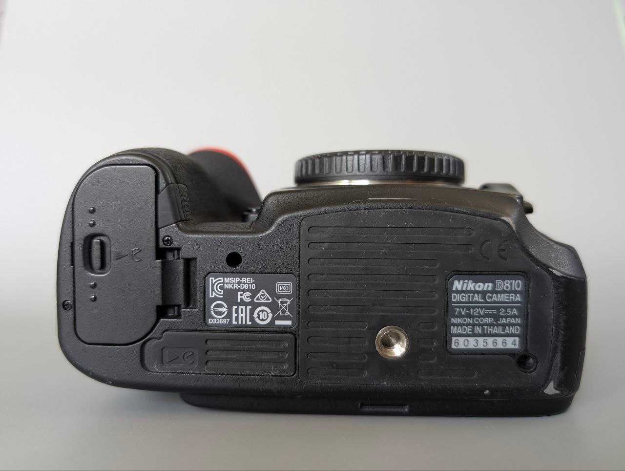 Nikon D810 body Shutter count: 66747
