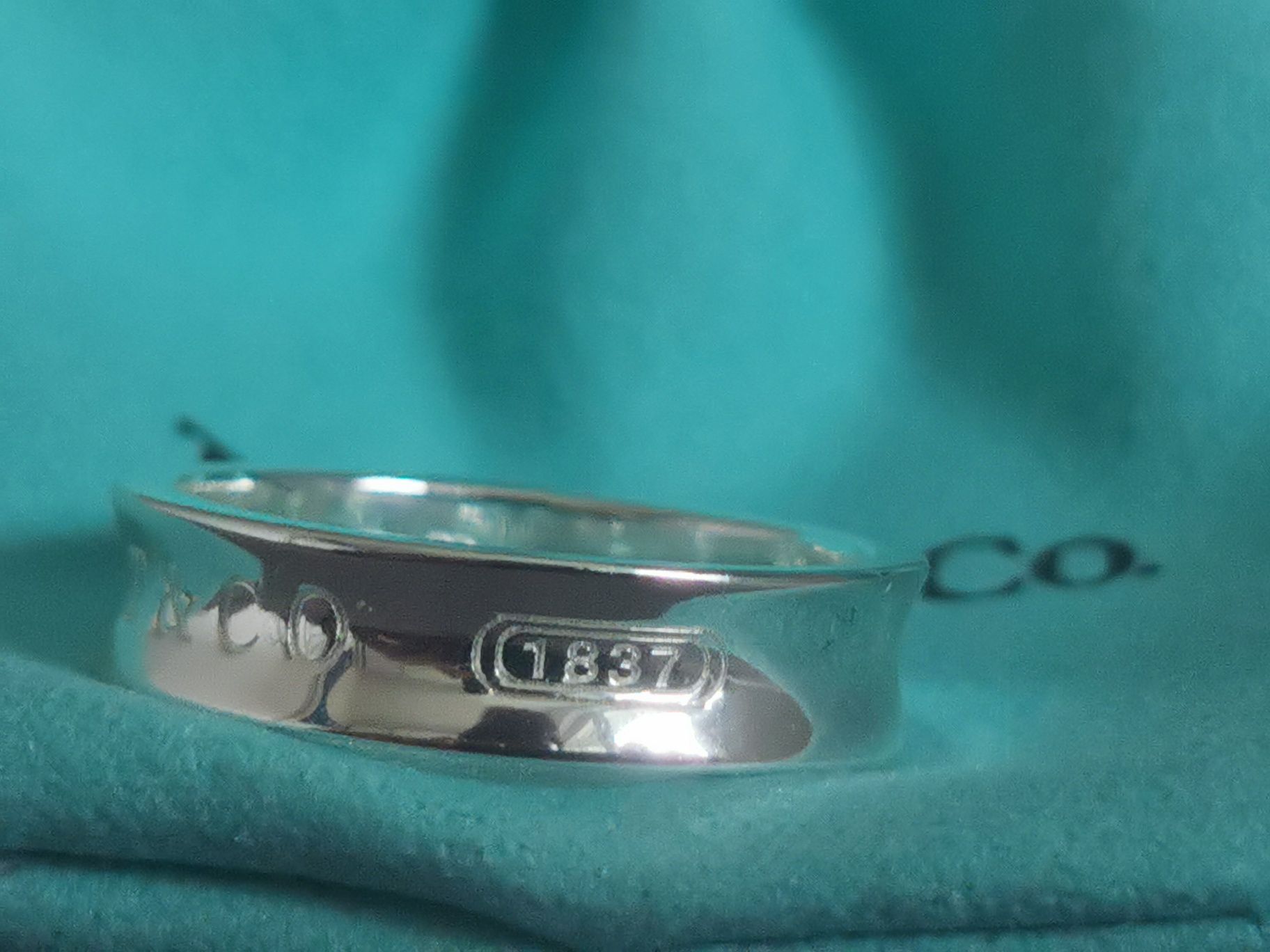 Pierscionek Tiffany & Co Srebro ring silver