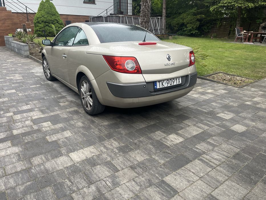 Renault Megane 2 CC 1.6 Bezwypadkowy, 1 właściciel 190 000 km oryginał