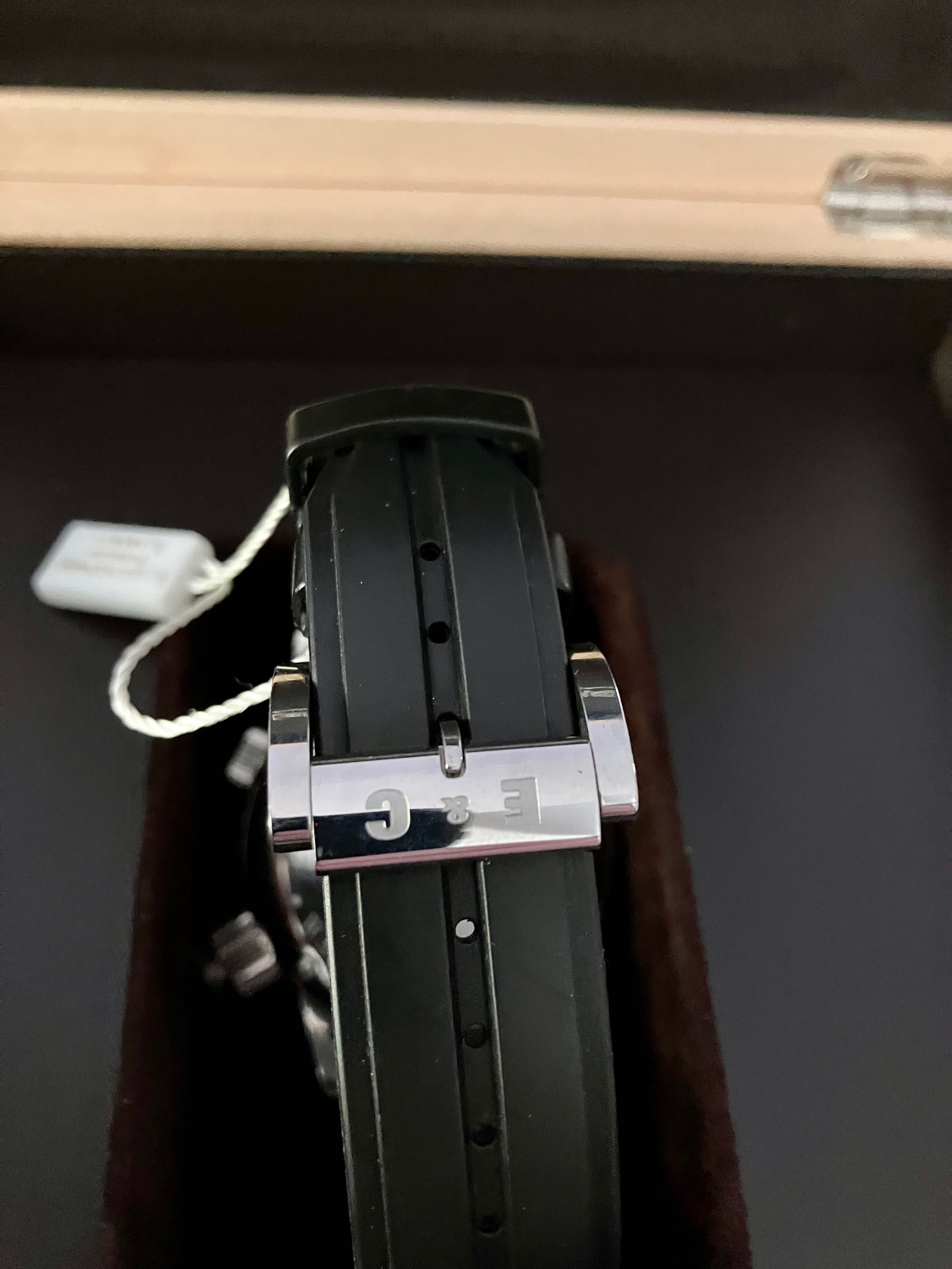 Zegarek Eberhard Scafodat 500, bransoleta  i pasek, praktycznie nowy