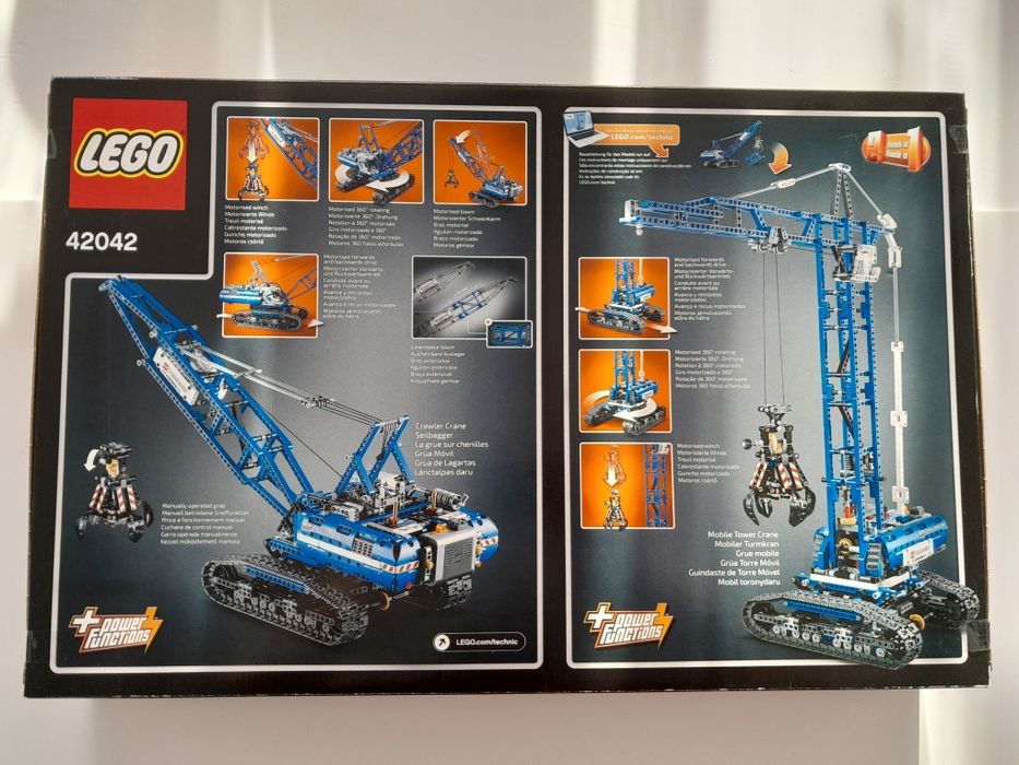 Nieotwarte Lego Technic 42042 Żuraw Gąsienicowy