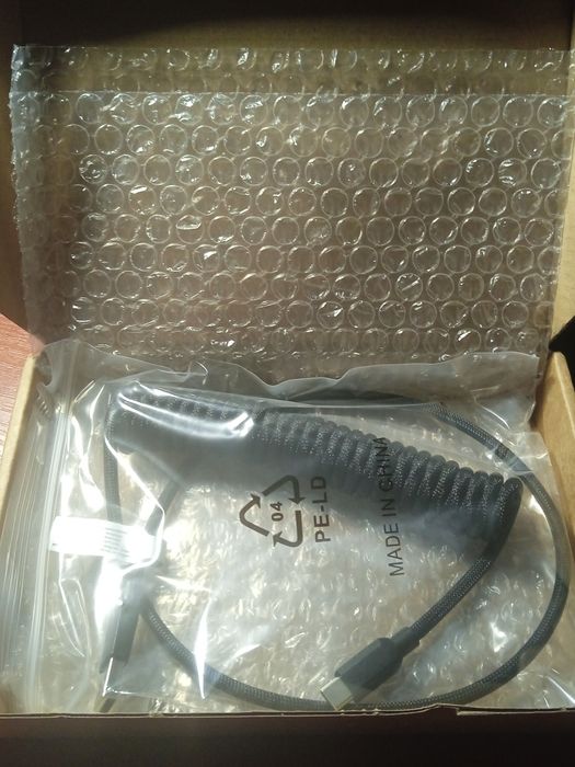 Вітий USB-A на USB-C кабель для механічної/магнітної клавіатури