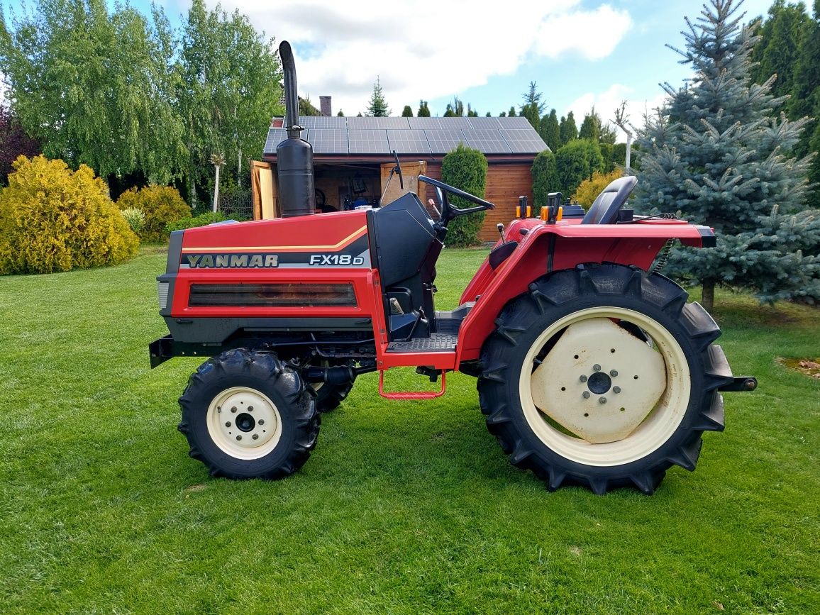 Traktorek Yanmar FX18 18KM  4x4 Oryginał 422mth Jak Nowy Faktura